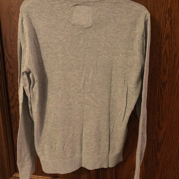 Hollister Crewneck Sweater, heather grey, Size M - Picture 5 of 5